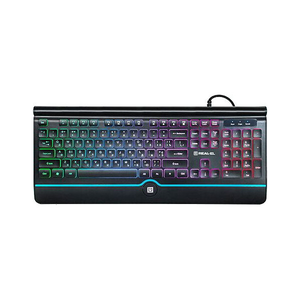 

REAL-EL 8000 Comfort Backlit Black