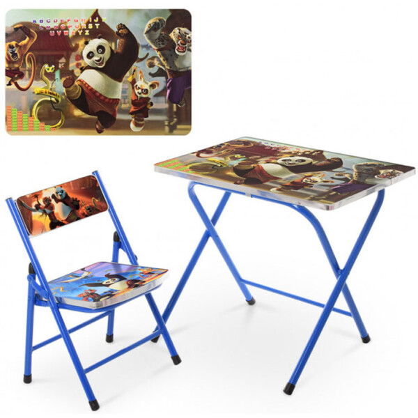 

Столик со стульчиком складной Bambi A19-PANDA Blue (A 19-PANDA)