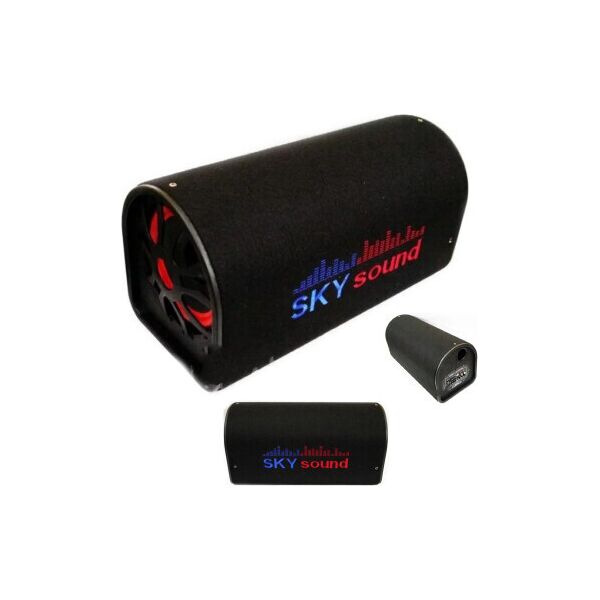 

Автомобильный сaбвуфер Sky Sound SS-10UB Питание 12B и 220В 1000W Автомобильная колонка в машину с Bluetooth в авто