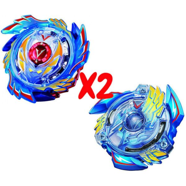 

Набор волчков BEYBLADE (Бейблейд) God Valkyrie V3 B-73 (Божественный Волтраек) VS Victory Valkyrie B-34 (Волтраек) с пускателями
