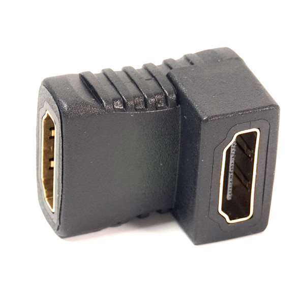 

-переходник PowerPlant HDMI AF - HDMI AF, угловой