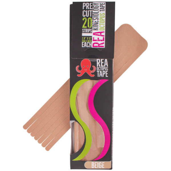 

Кинезиологический тейп REA Octopus TAPE, бежевый, 7 х 30