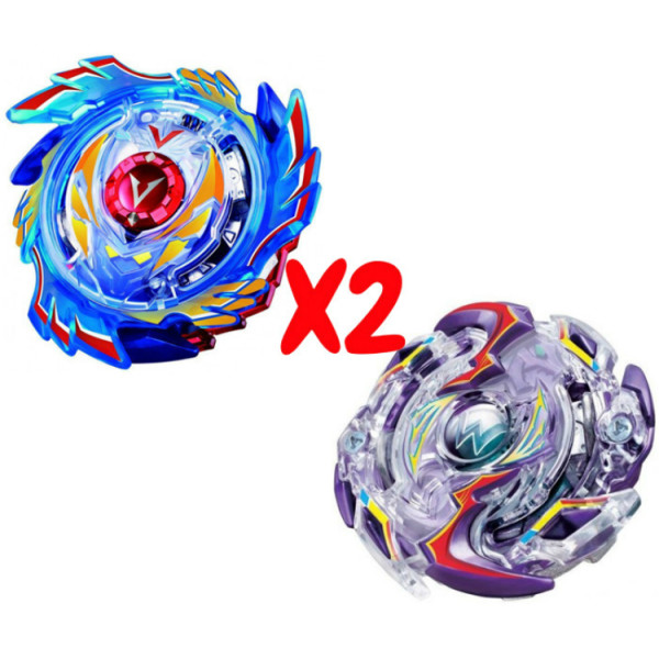 

Набор волчков BEYBLADE (Бейблейд) God Valkyrie V3 B-73 (Божественный Волтраек) VS Wild Wyvern B-41 (Вайлд Вайврон) с пускателями