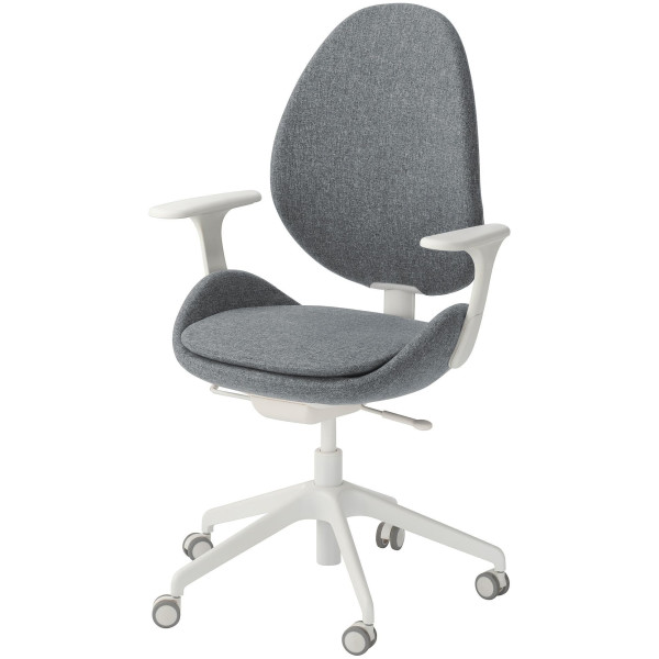 

IKEA HATTEFJALL Gunnared серое белое (892.521.36)