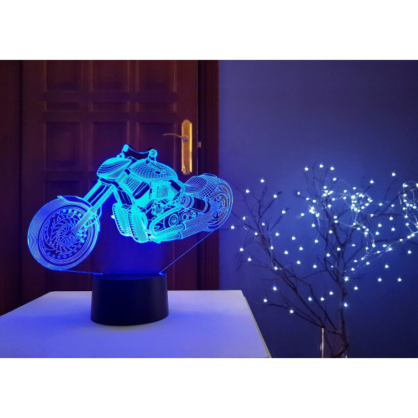 

Сменная пластина для 3DTOYSLAMP Мотоцикл 9