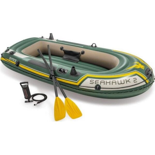 

Intex Лодка 68347 NP (2) Seahawk 2 Set, (68346/лодка, 59623/весла, 68612/насос) в коробке