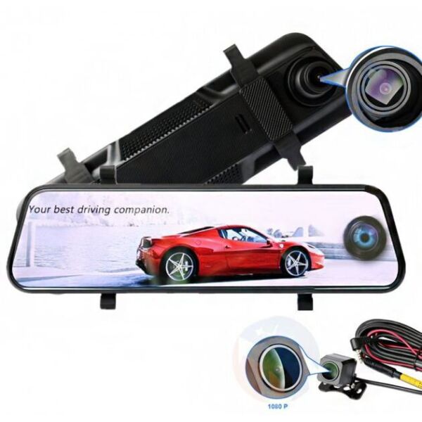 

Зеркало с камерой заднего вида DVR L 203 сенсорный экран 10" FullHD 1920x1080