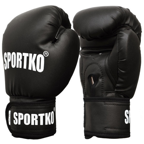 

Перчатки боксерские Sportko ПД1 14 oz (унций) черный (6924)