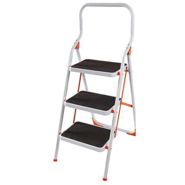 

Стремянка стальная Laddermaster Intercrus S1В3. 3 ступеньки