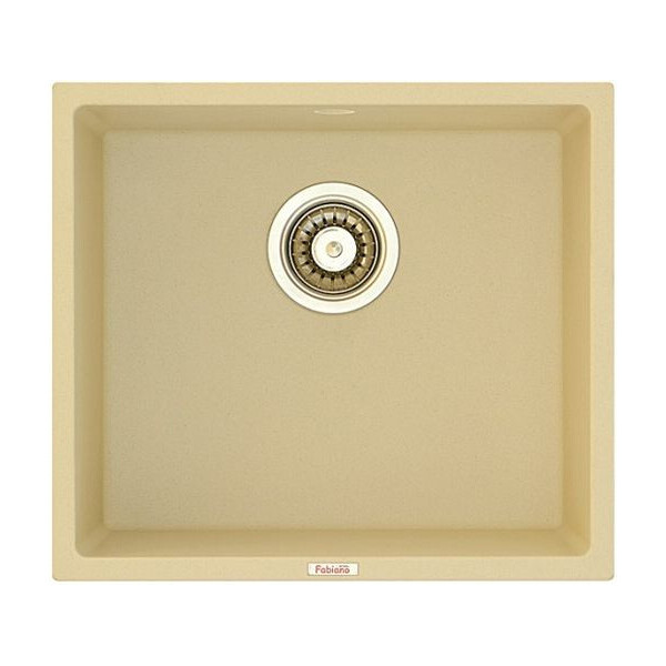 

Кухонная мойка Fabiano Quadro 45x40 Cream