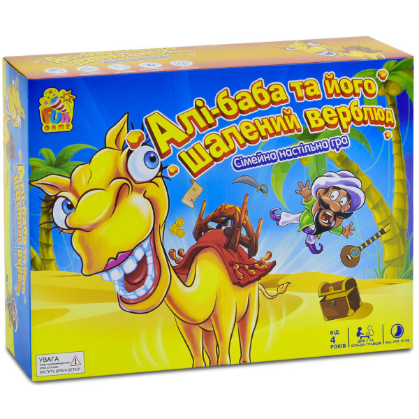

Настольная игра Fun Game Алі-баба, та його шалений верблюд (7044)