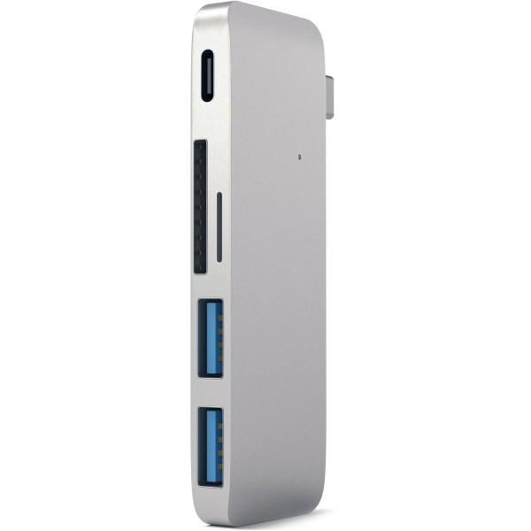

Satechi Type-C USB 3.0 Passthrough Hub Silver (ST-TCUPS)