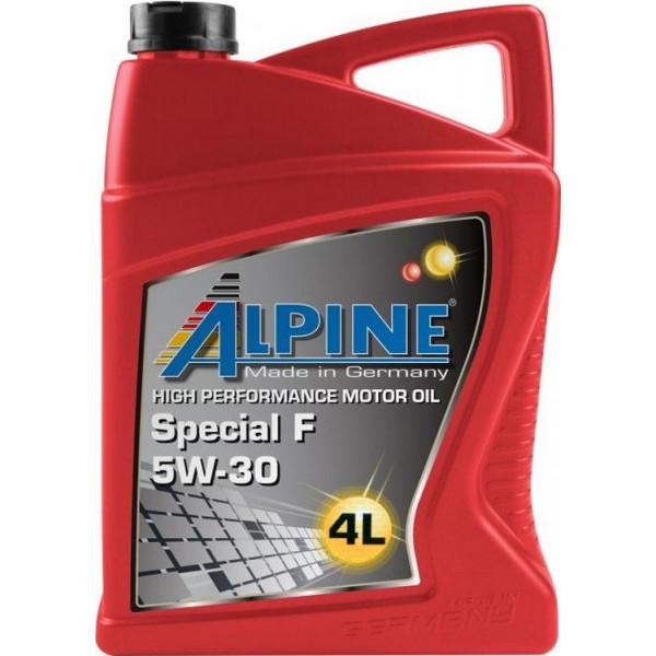

Моторное масло Alpine Special F 5W-30 4 л