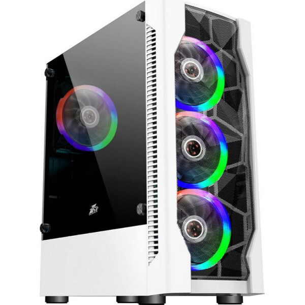 

Корпус 1stPlayer D4-WH-R1 Color LED White без БП