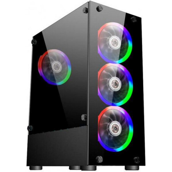 

1stPlayer Rainbow V2-A-R1 Color LED Black без БП