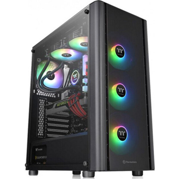

Thermaltake V250 TG ARGB Tempered Glass Black (CA-1Q5-00M1WN-00) без БП