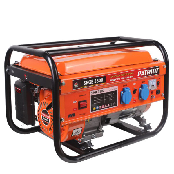 

Генератор Patriot Power SRGE 3500