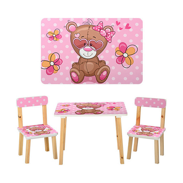 

Столик Bambi 501-9 Pink Bear (501)