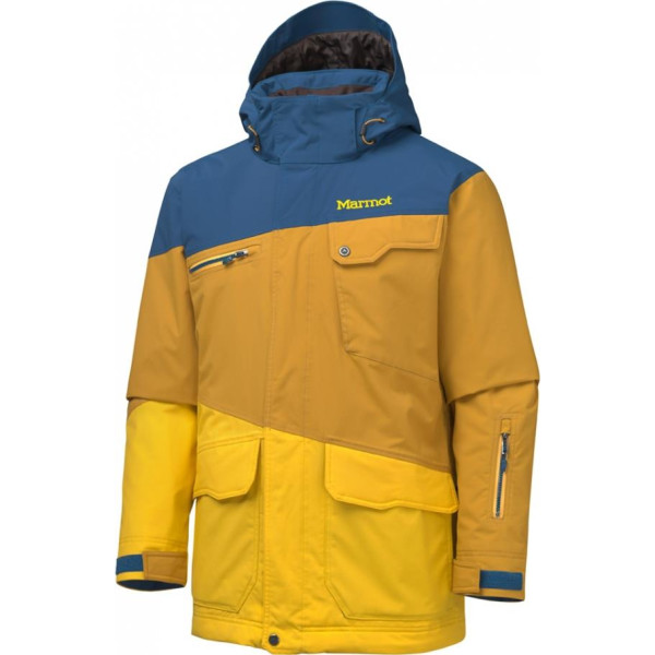 

MARMOT OLD Space Walk Jacket blue ink-gold copper-deep yellow L (MRT70940.2486-L)