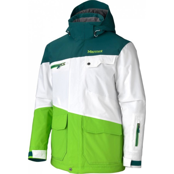 

MARMOT OLD Space Walk Jacket gator-white-green envy L (MRT70940.4504-L)