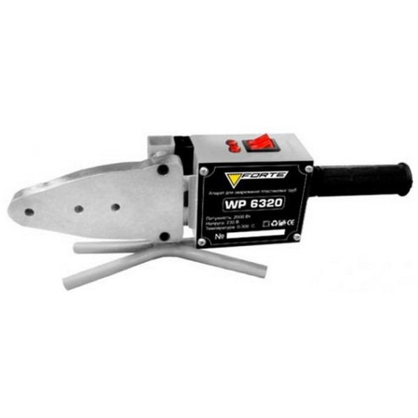 

Паяльники для пластиковых труб Forte WP6320 (2000Вт) 35873