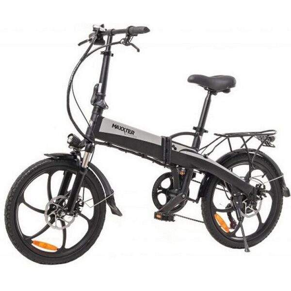 

Электровелосипед Maxxter Ruffer 20'' Black-Silver
