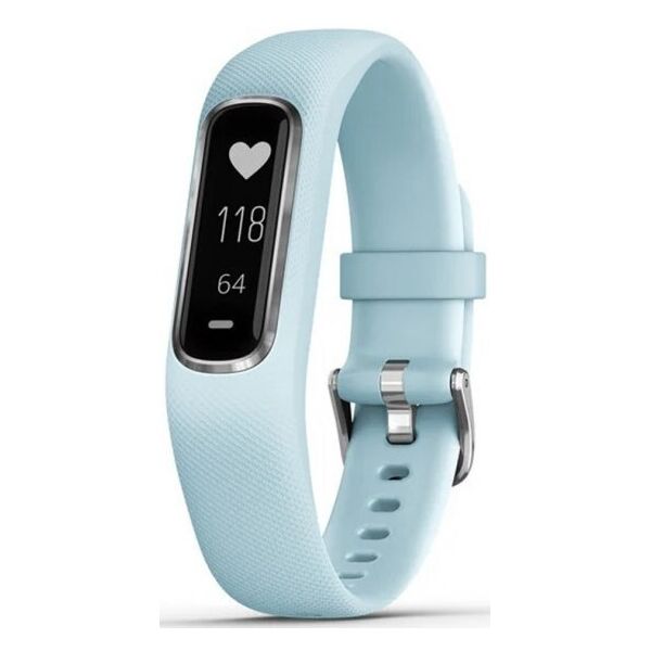 

Garmin Vivosmart 4 Azure Blue with Silver Hardware Small/Medium (010-01995-14)