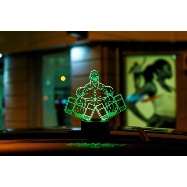 

Ночник 3DTOYSLAMP Культурист 2