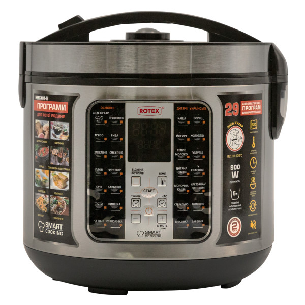 

Мультиварка Rotex RMC401-B Smart Cooking