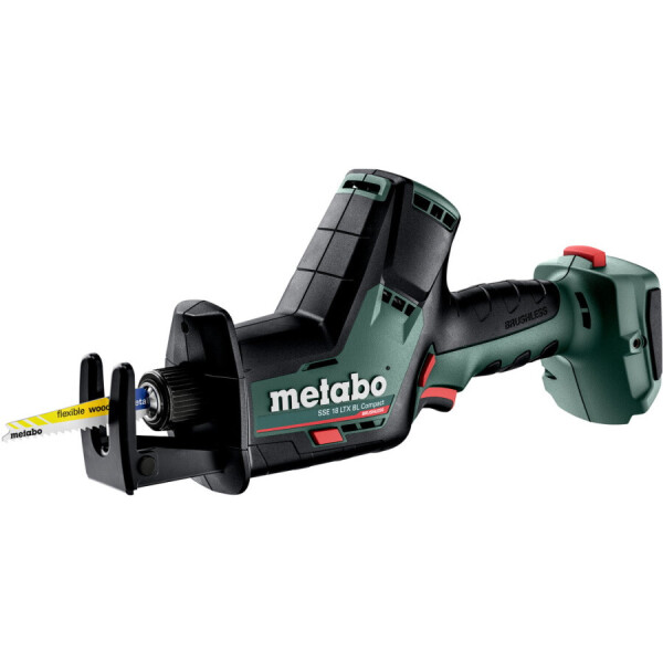 

Аккумуляторная бесщеточная сабельная пила Metabo SSE 18 LTX BL Compact (без АКБ и ЗУ) (602366850)