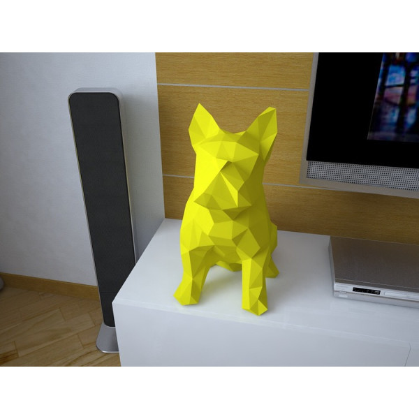 

Бумажная модель 3Decor Papercraft Французский Бульдог (51)