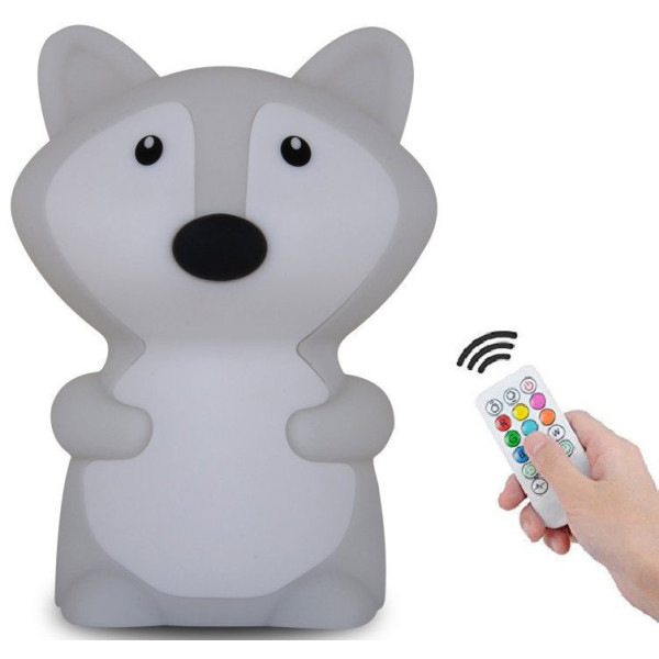 

Ночник 3DTOYSLAMP Енот с пультом ДУ