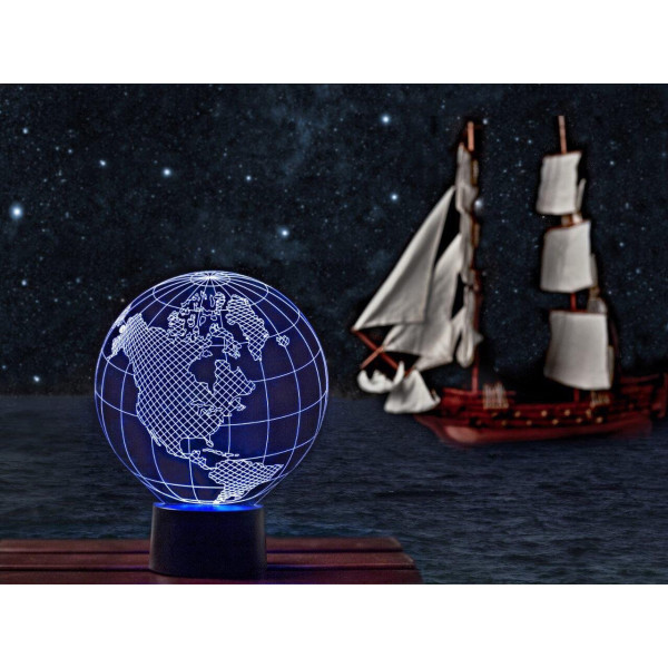 

Ночник 3DTOYSLAMP Глобус