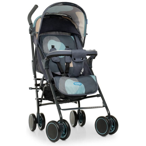 

Детская коляска прогулочная M 4244 Gray Blue BAMBI