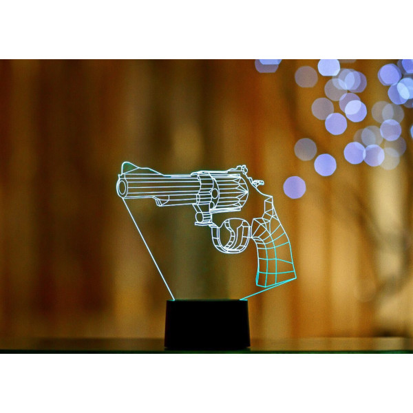 

Сменная пластина для 3DTOYSLAMP Револьвер