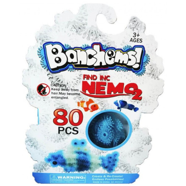 

Конструктор-липучка Bunchems NEMO Голубой