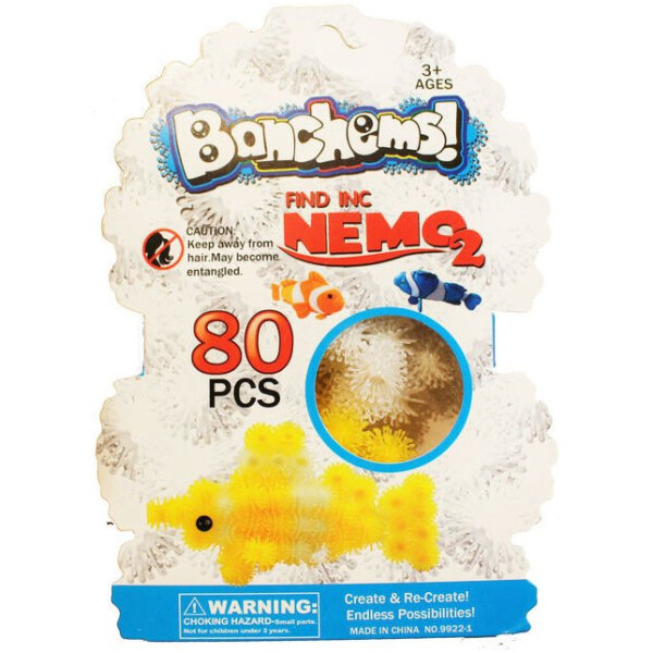 

Конструктор-липучка Bunchems NEMO Желтый
