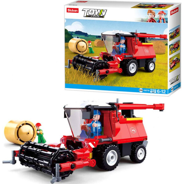 

Конструктор SLUBAN M38-B0779 Комбайн, 229 деталей