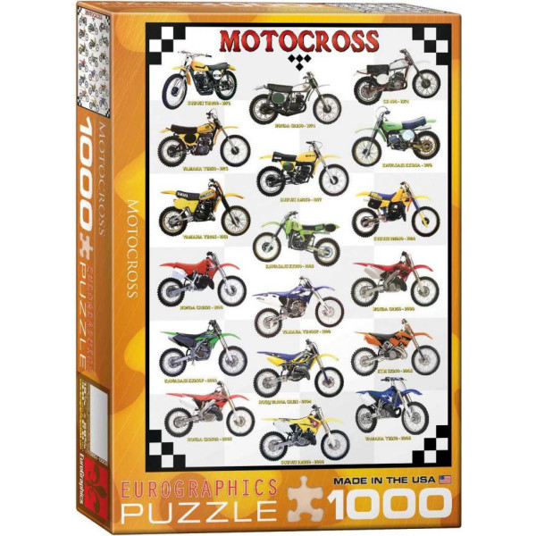 

Пазл Eurographics Мотоспорт, 1000 элементов (6000-1020)