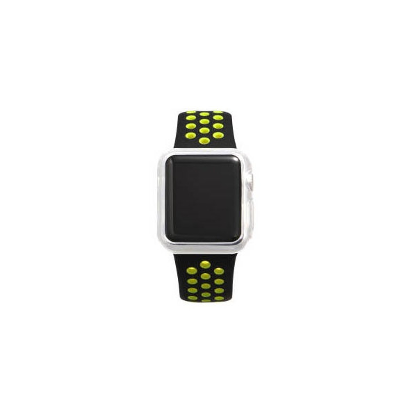 

Силиконовый чехол Coteetci прозрачный для Apple Watch 3/2 38мм