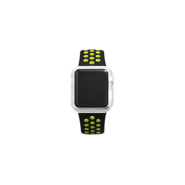 

Силиконовый чехол Coteetci прозрачный для Apple Watch 3/2 42мм