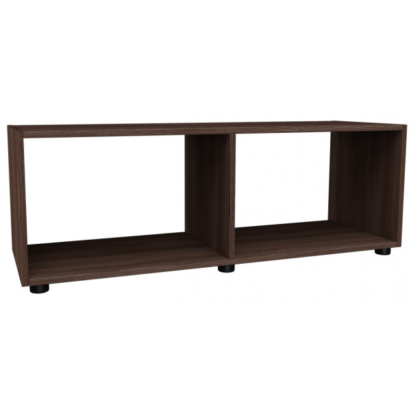 

Тумба ТВ MebelLoft 120х40х40 см темное дерево 5301