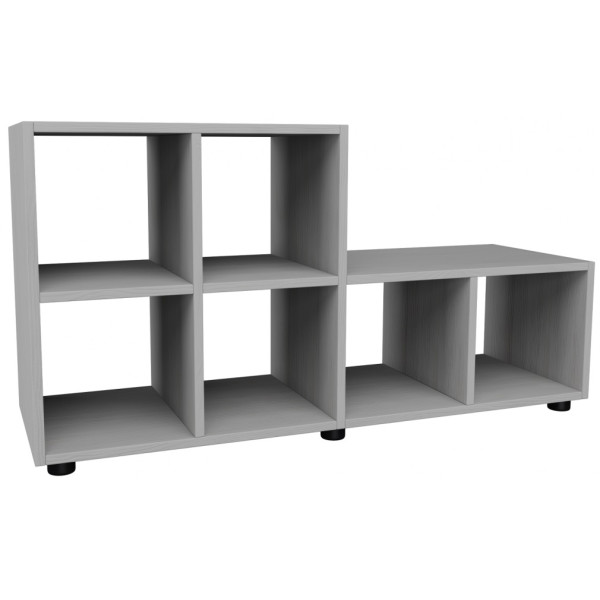 

Тумба ТВ MebelLoft120х40х60 см белое дерево 5303