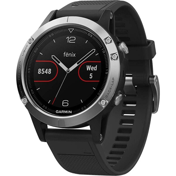 

Garmin fenix 5 Black Silver with Black Band Silver (010-01688-03)