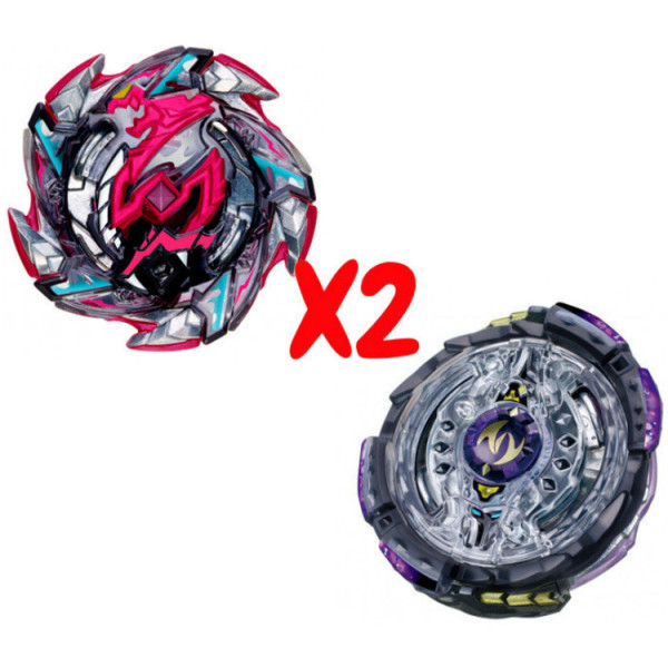 

Набор волчков BEYBLADE (Бейблейд) Hell Salamander B-113 (Адская Саламандра) VS Nemesis B-102 (Немесис) с пускателями