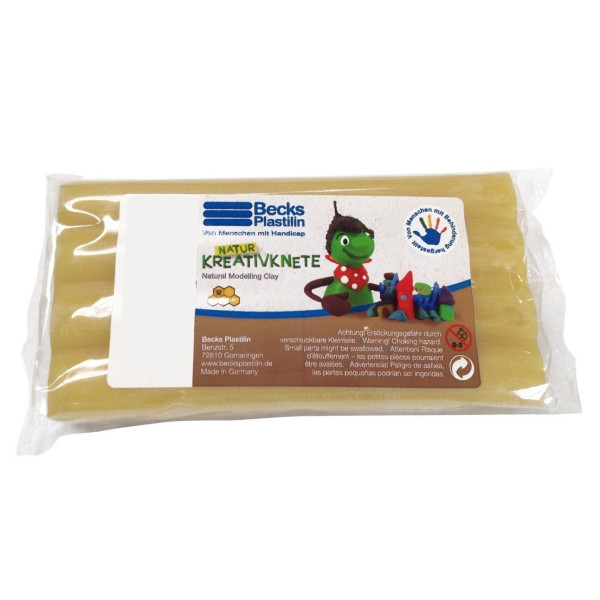 

Пластилин восковой Becks Plastilin 250г охра (B100091)