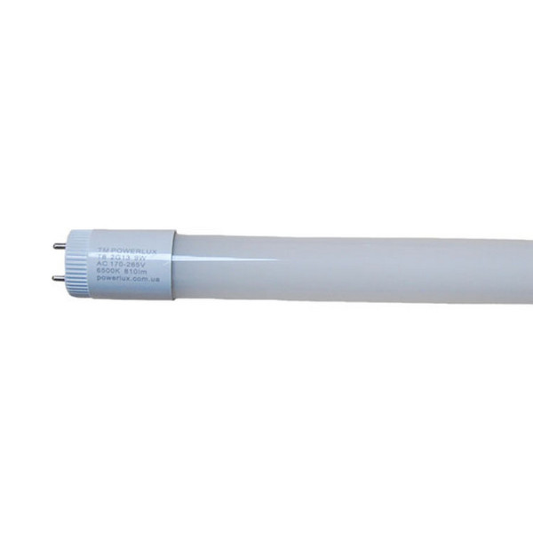 

Лампа светодиодная POWERLUX T8 9W 220V 600mm 4200K 2-G13 стекло (PW1119)