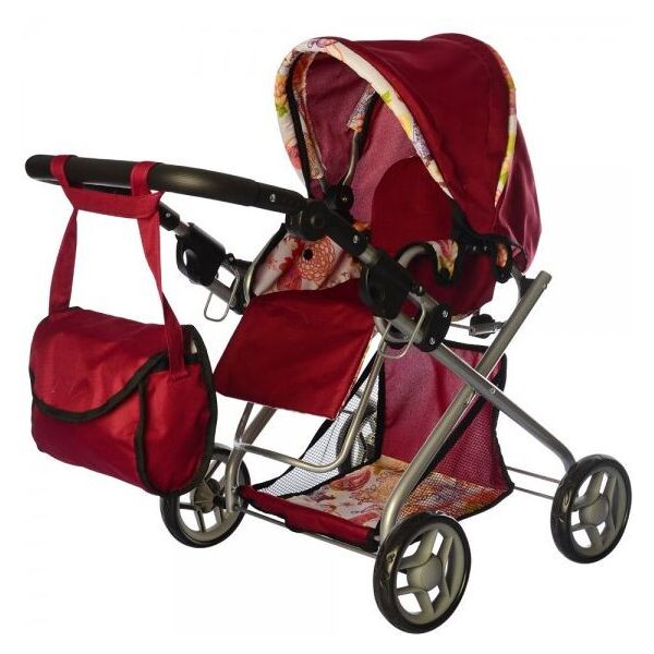 

Коляска для кукол Melogo 9379/029 (burgundy)