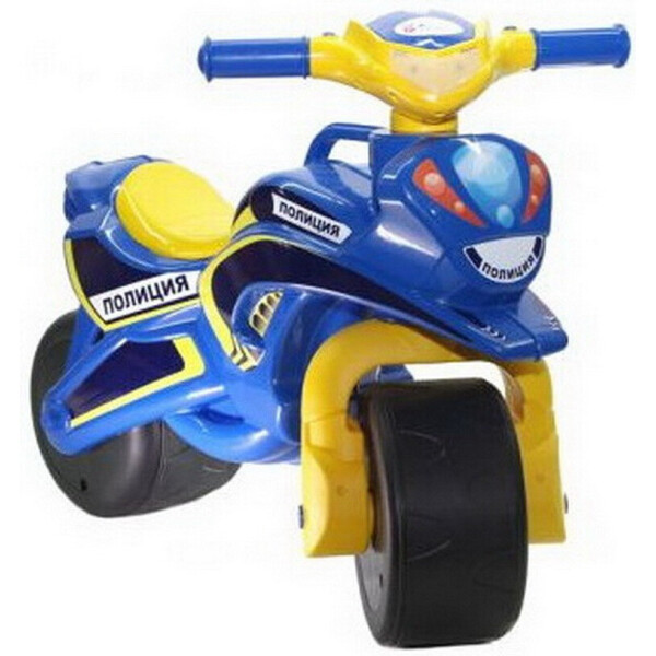 

Мотобайк беговел музыкальный Doloni Toys Полиция (0139/57)