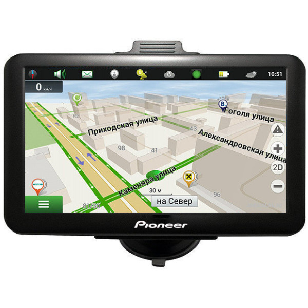 

GPS-навигатор Pioneer A75. Android